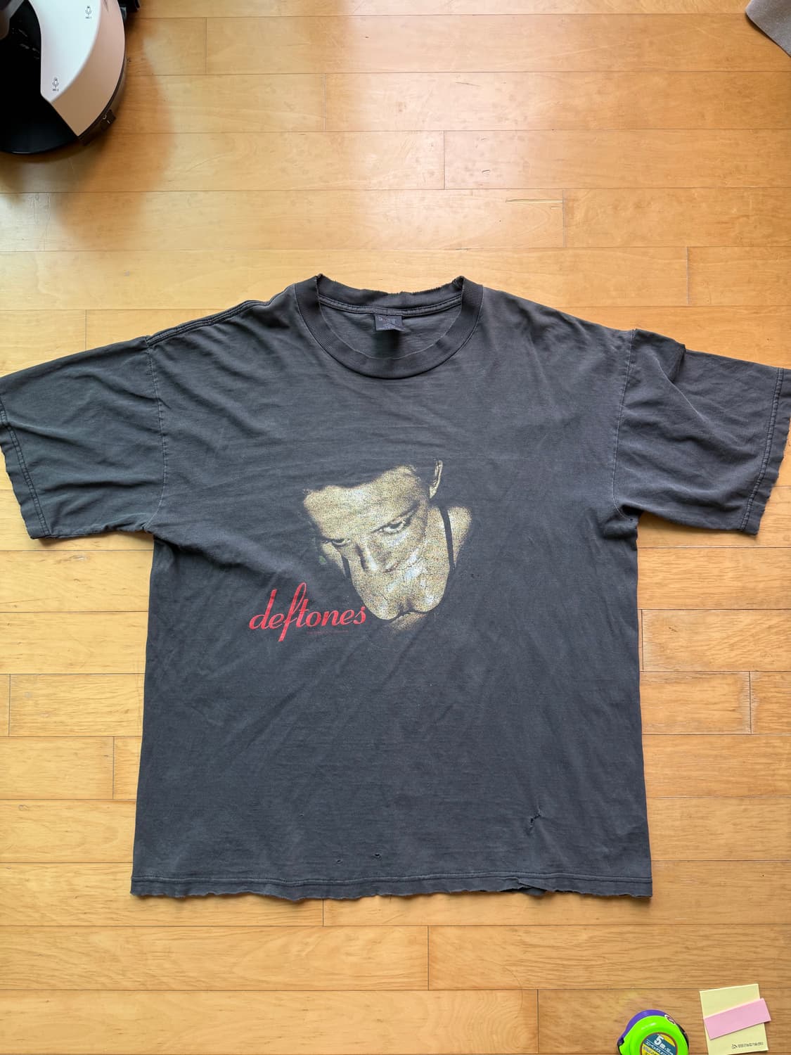 1997 데프톤즈 Around The Fur 앨범 프로모 티셔츠 XL 상품이미지1