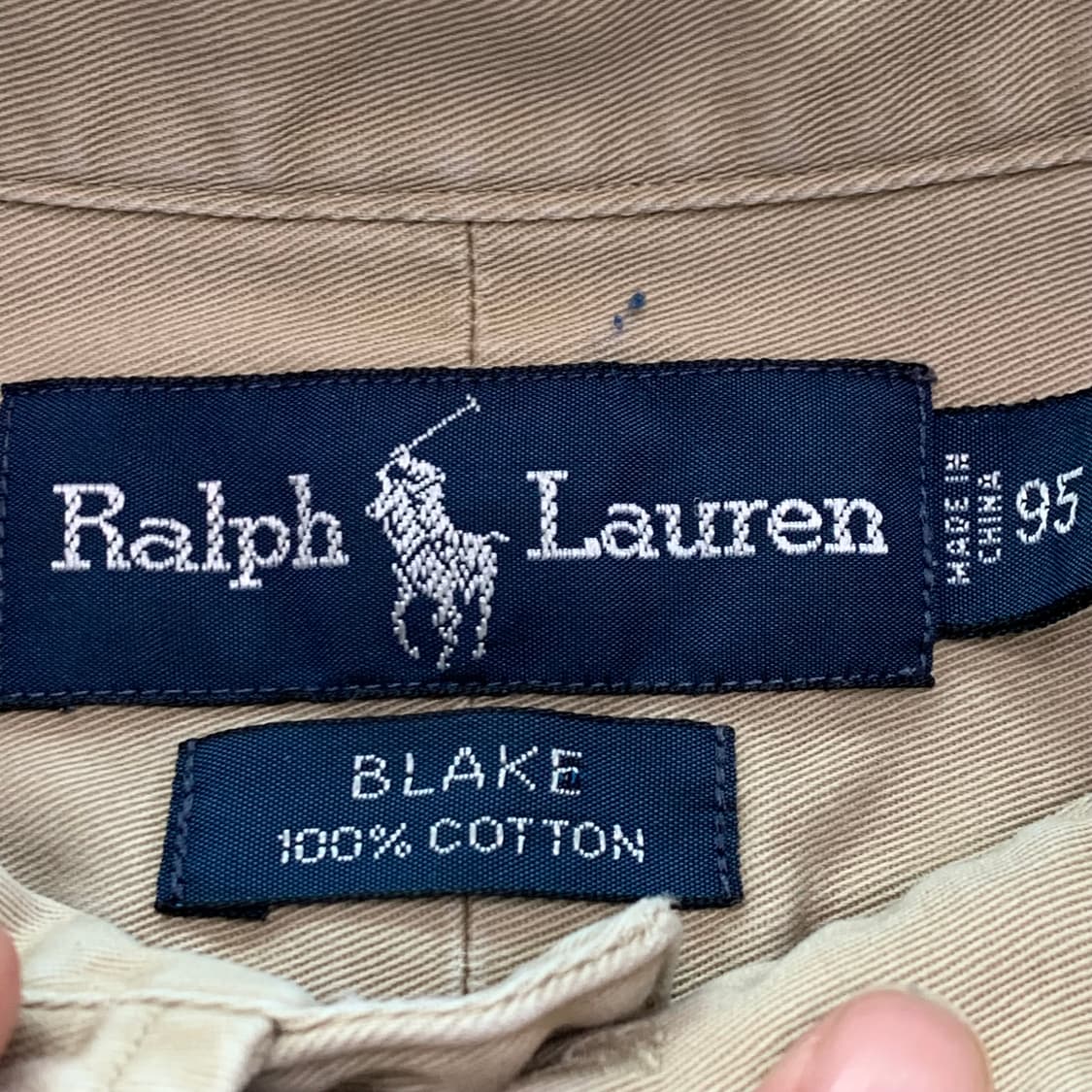폴로 랄프로렌 베이지 셔츠 상품이미지5