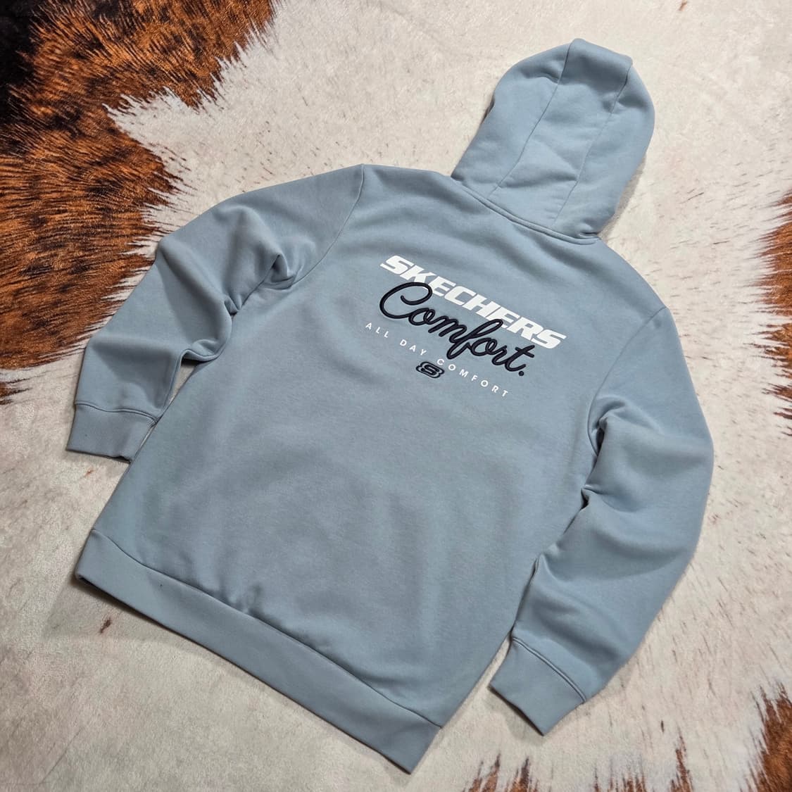 스케쳐스 자수 스카이 후드티 상품이미지1