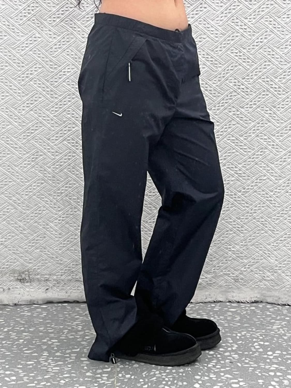나이키 올드스쿨 캐주얼 스포티 바람막이 트랙팬츠 L C10168 상품이미지1