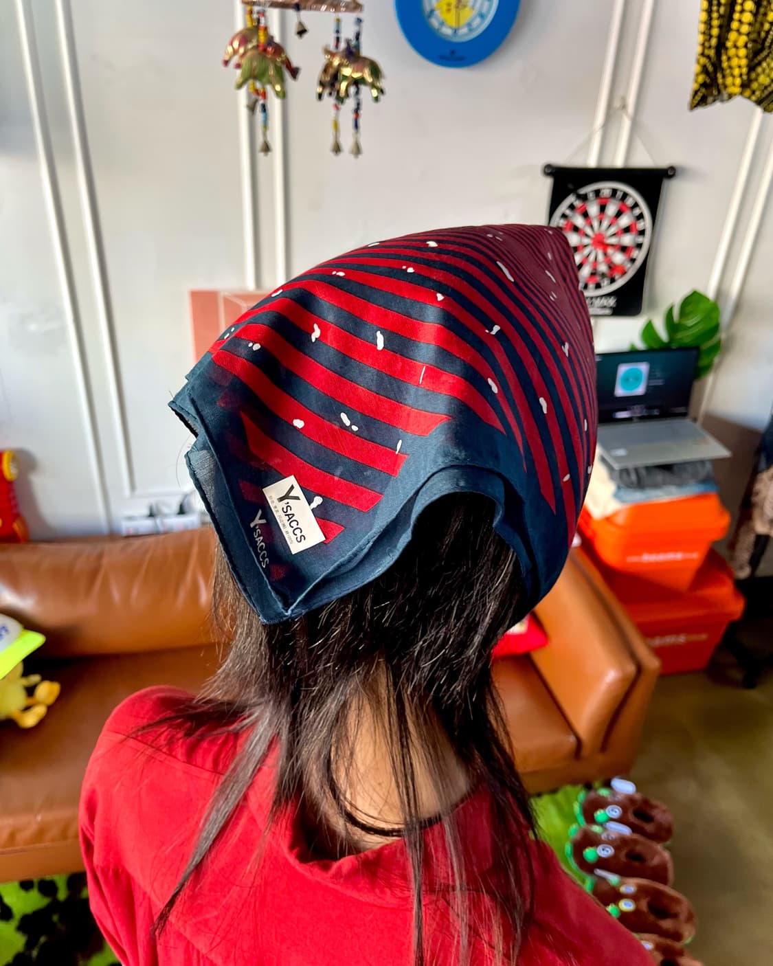 90-00s Yohji Yamamoto Y'SACCS Bandana 상품이미지2