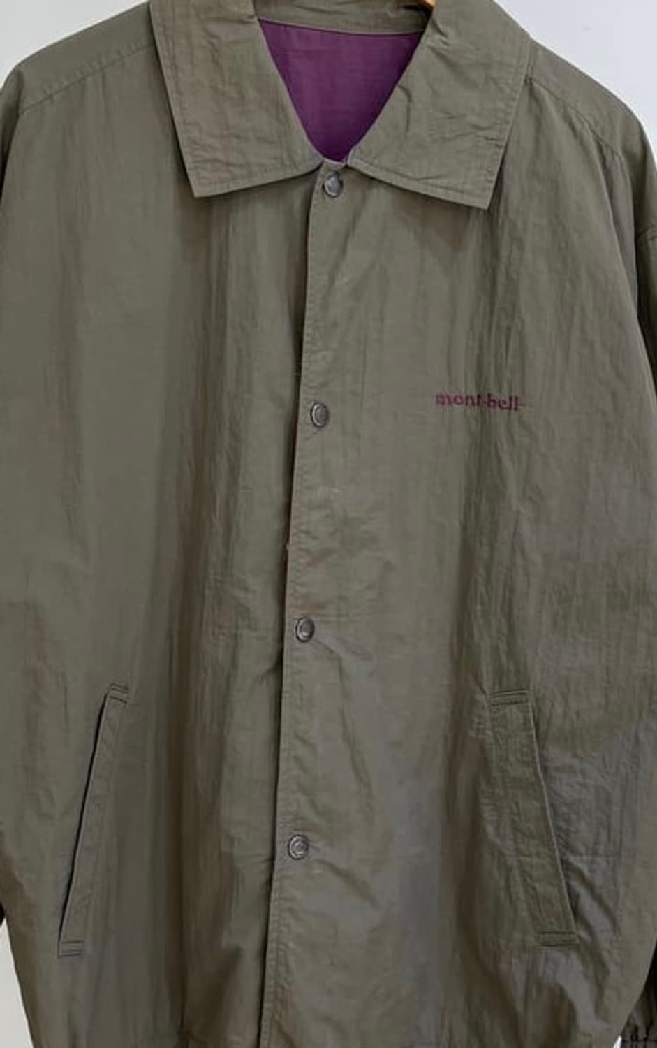 mont-bell(made japan)빈티지 리버시블 코치자켓(실측확인) 상품이미지8