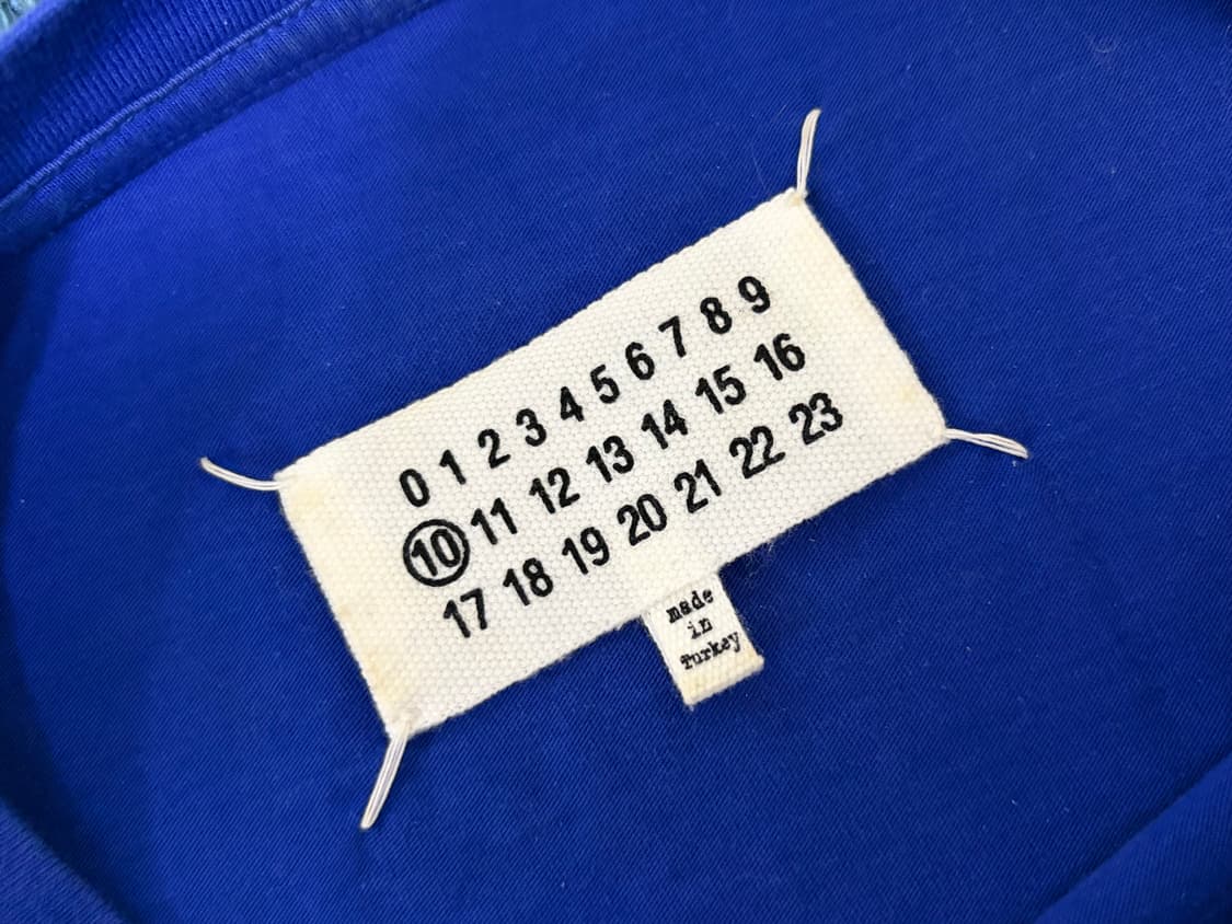 마르지엘라 블루 반팔 티셔츠 M 상품이미지3