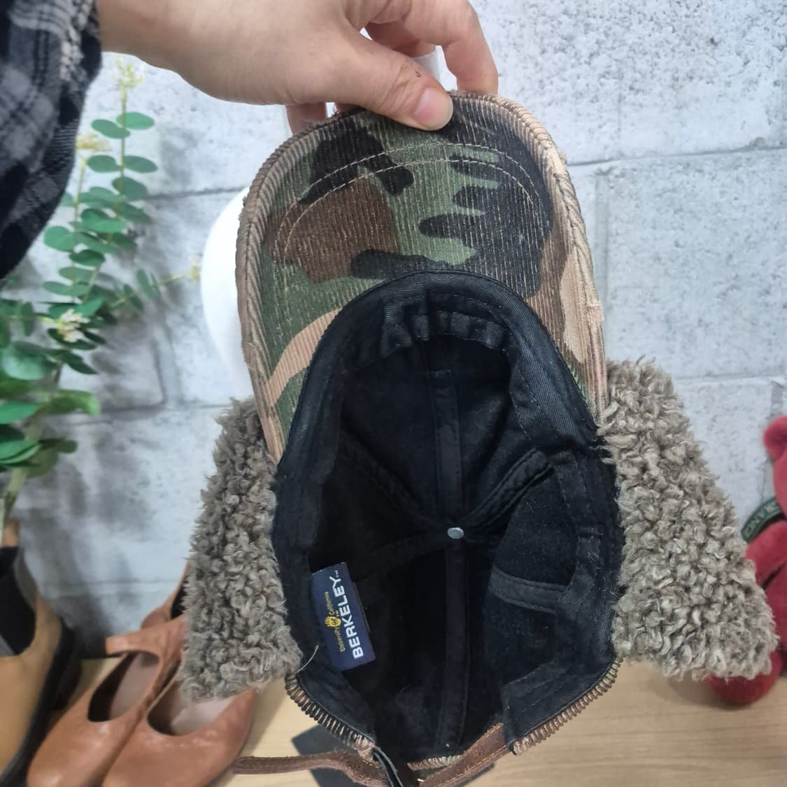 버클리 빈티지 투웨이 트루퍼햇 상품이미지7