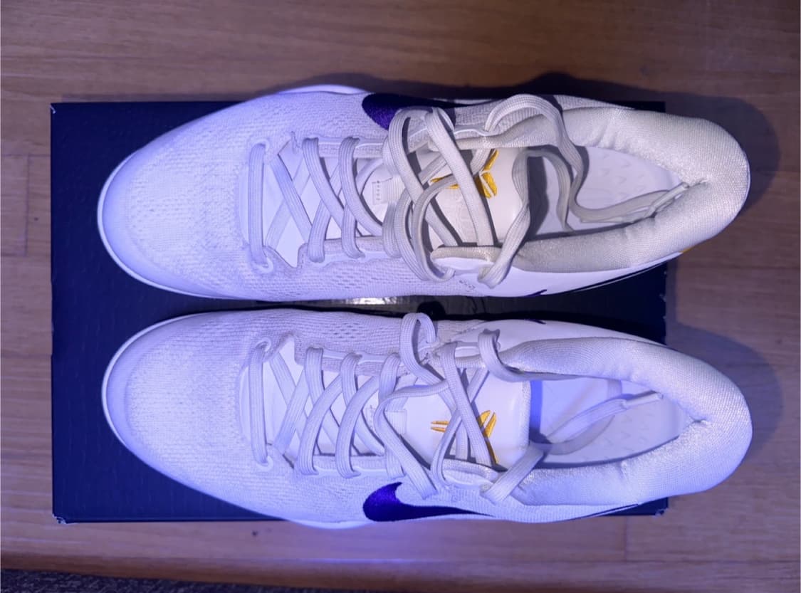 코비 8 프로트로 화이트 코트퍼플  상품이미지5