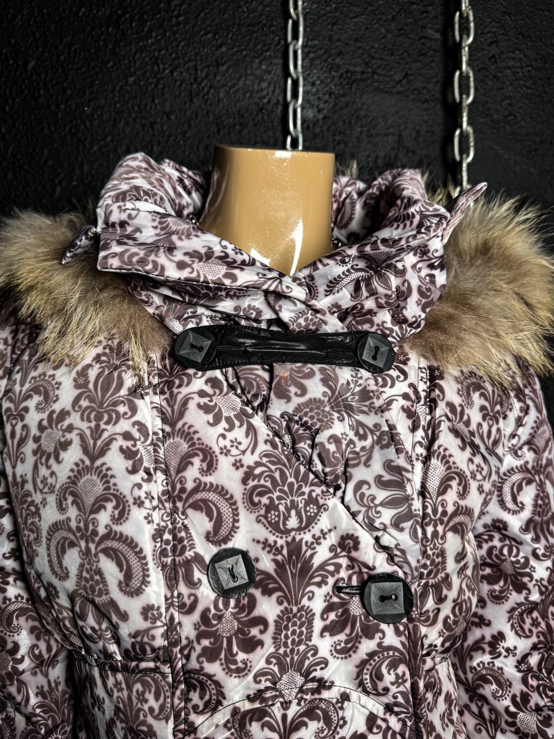 GIANFRANCO FERRE – Damask Pattern Fur 상품이미지2