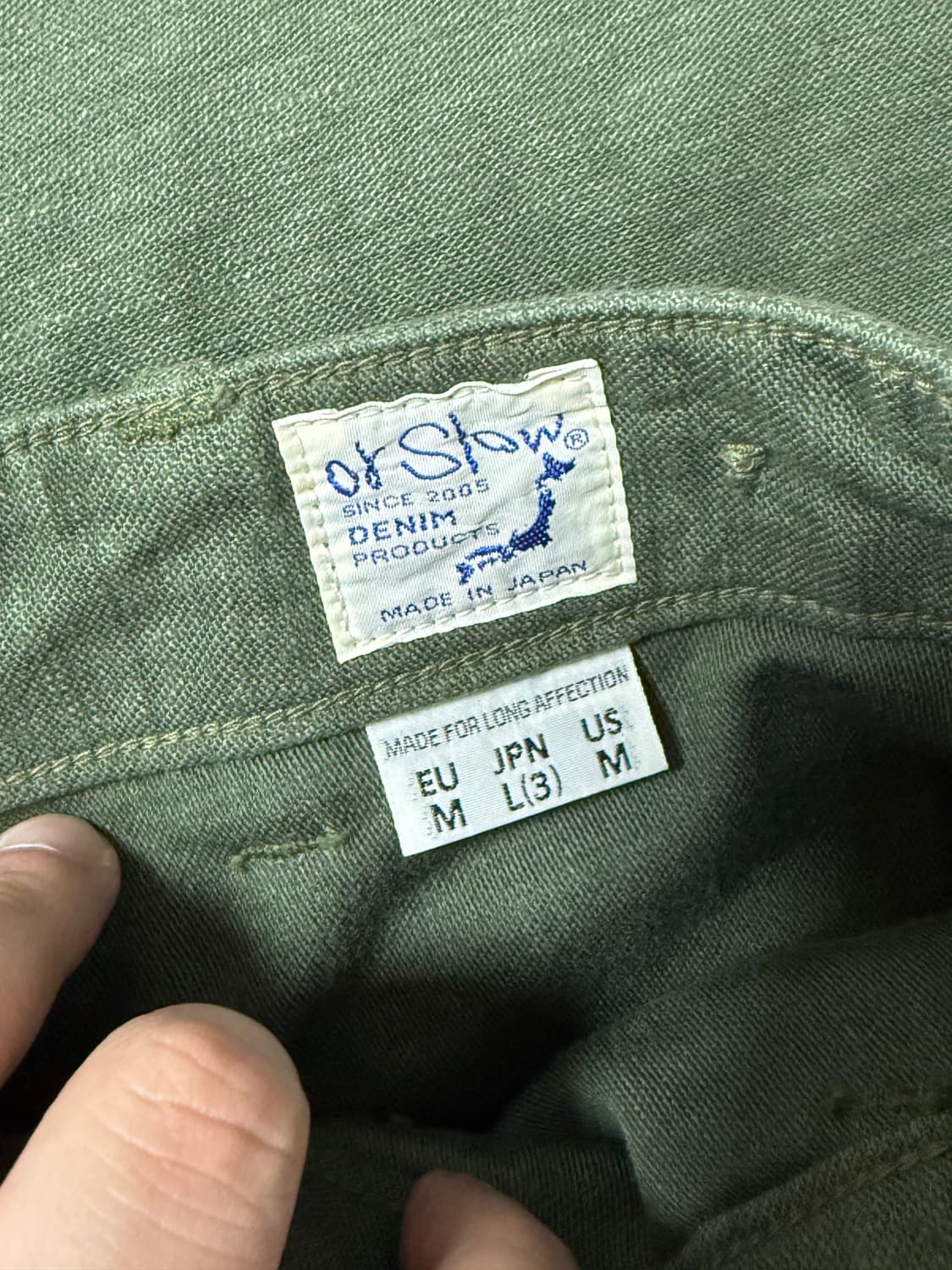 오어슬로우 퍼티그 팬츠: 올리브 / 3 상품이미지3