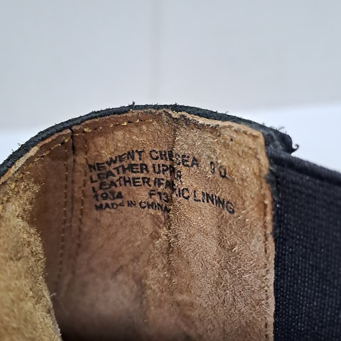 (새상품급) 폴로 블랙 첼시부츠 265 B599 상품이미지9