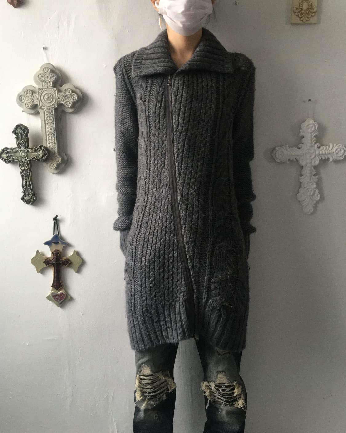 Diesel knit zip up 상품이미지7