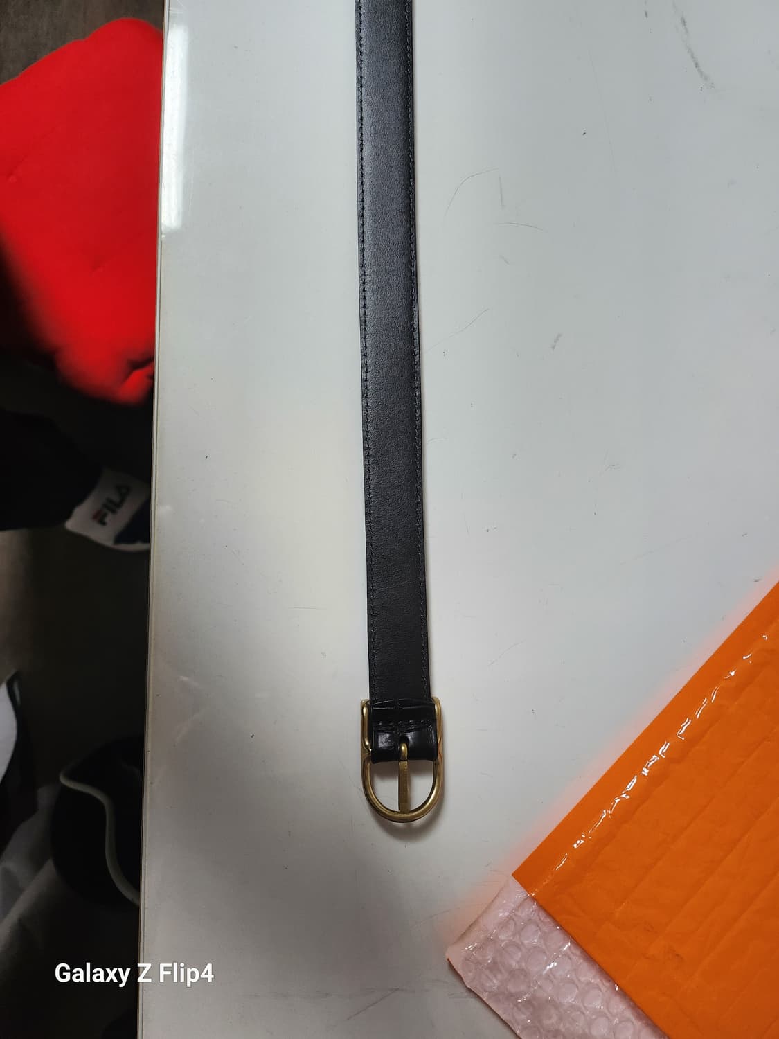 앤더슨스 엘리게이터 벨트 2.5cm (새상품) 상품이미지8