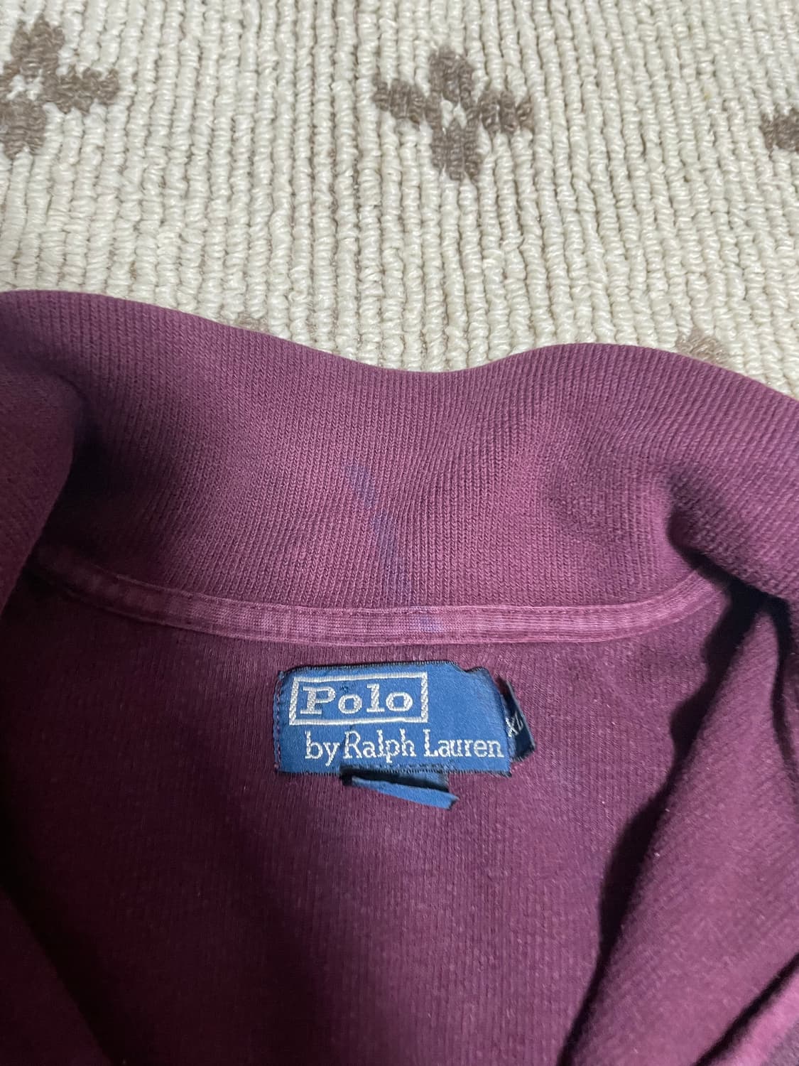 폴로 랄프로렌 반집업 니트 상품이미지5