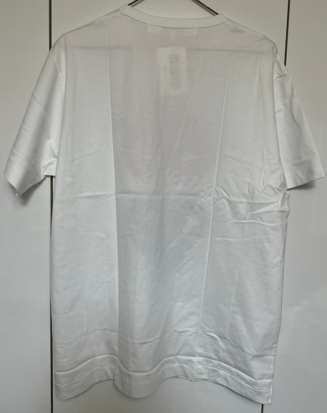 꼼데가르송 도쿄더블 하트 반팔 티셔츠 화이트 XL  상품이미지3