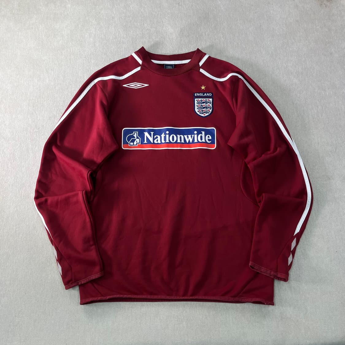 100 잉글랜드 엄브로 국대 01s 트레이닝 자켓  상품이미지1