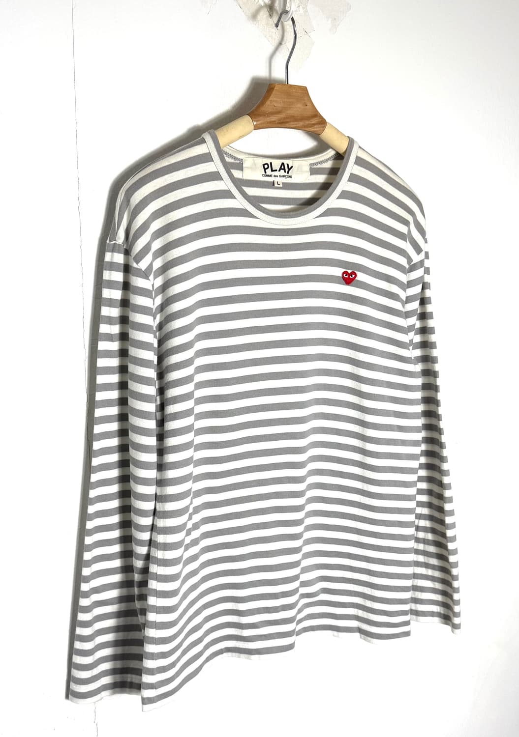 꼼데가르송 롱슬리브 보더티 긴팔티셔츠 상품이미지2