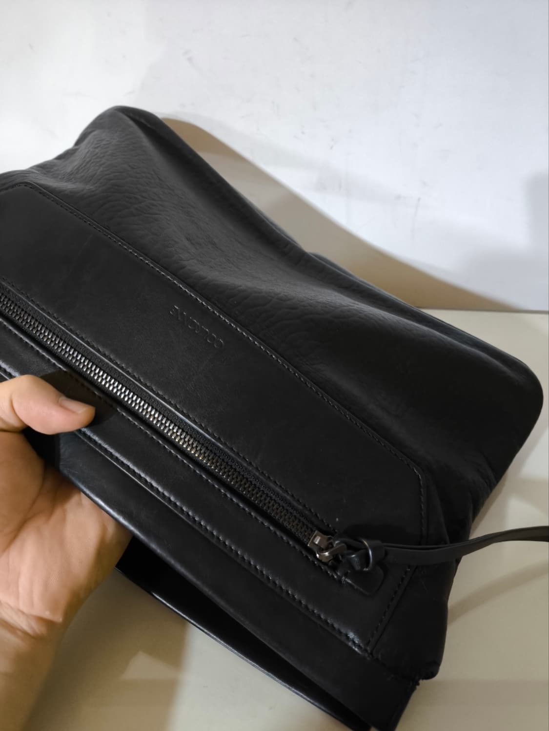 쿠론 천연가죽 클러치백 상품이미지4