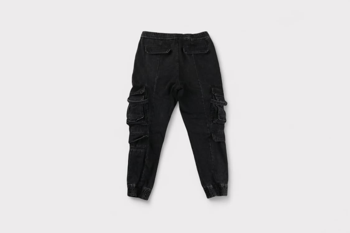 [48] 준지 19FW 흑청 멀티카고 조거팬츠 상품이미지8