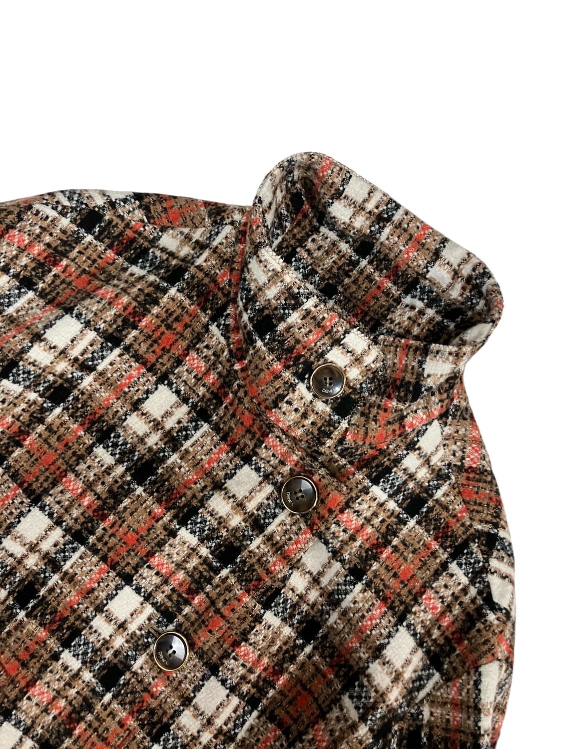 듀엘 체크 트위드 자켓 55 상품이미지2