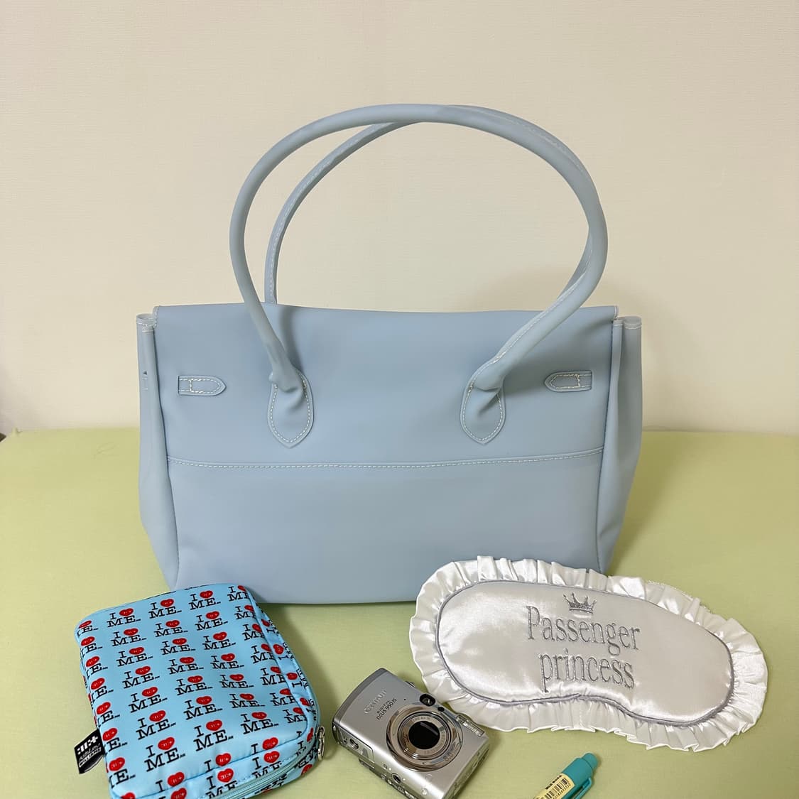 배로배송🩵키키 젤리버킨백 스카이블루🩵 상품이미지2