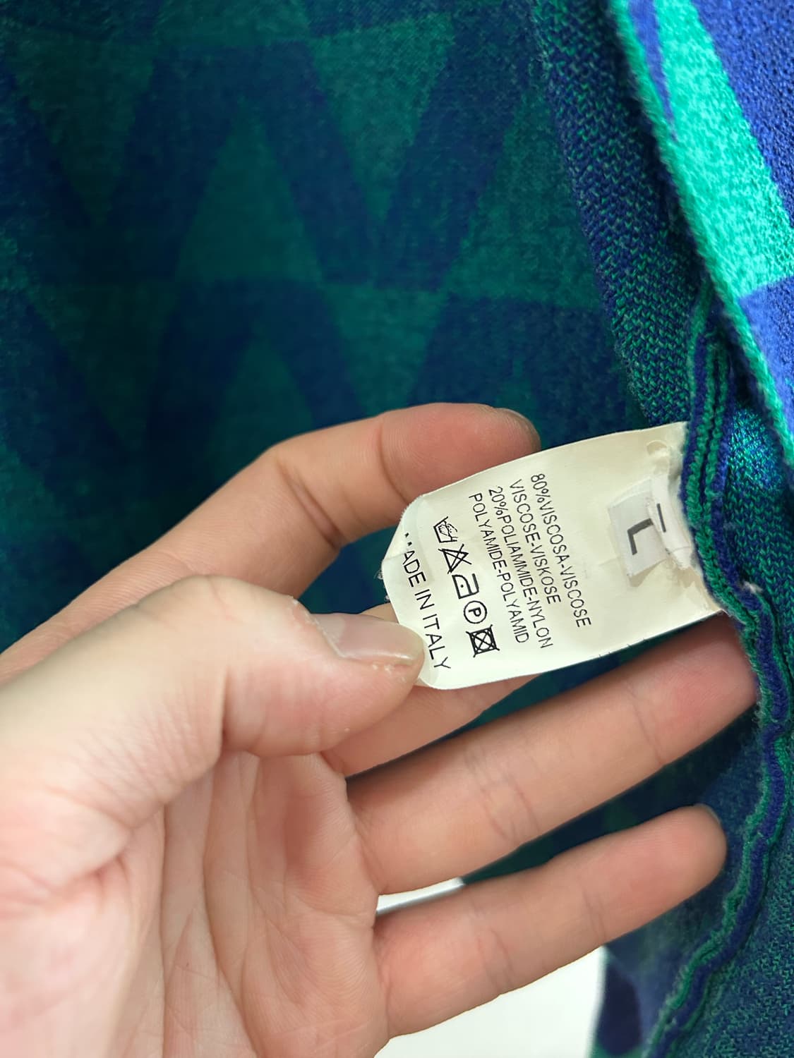 라프시몬스 지오메트리 니트 자켓 상품이미지5