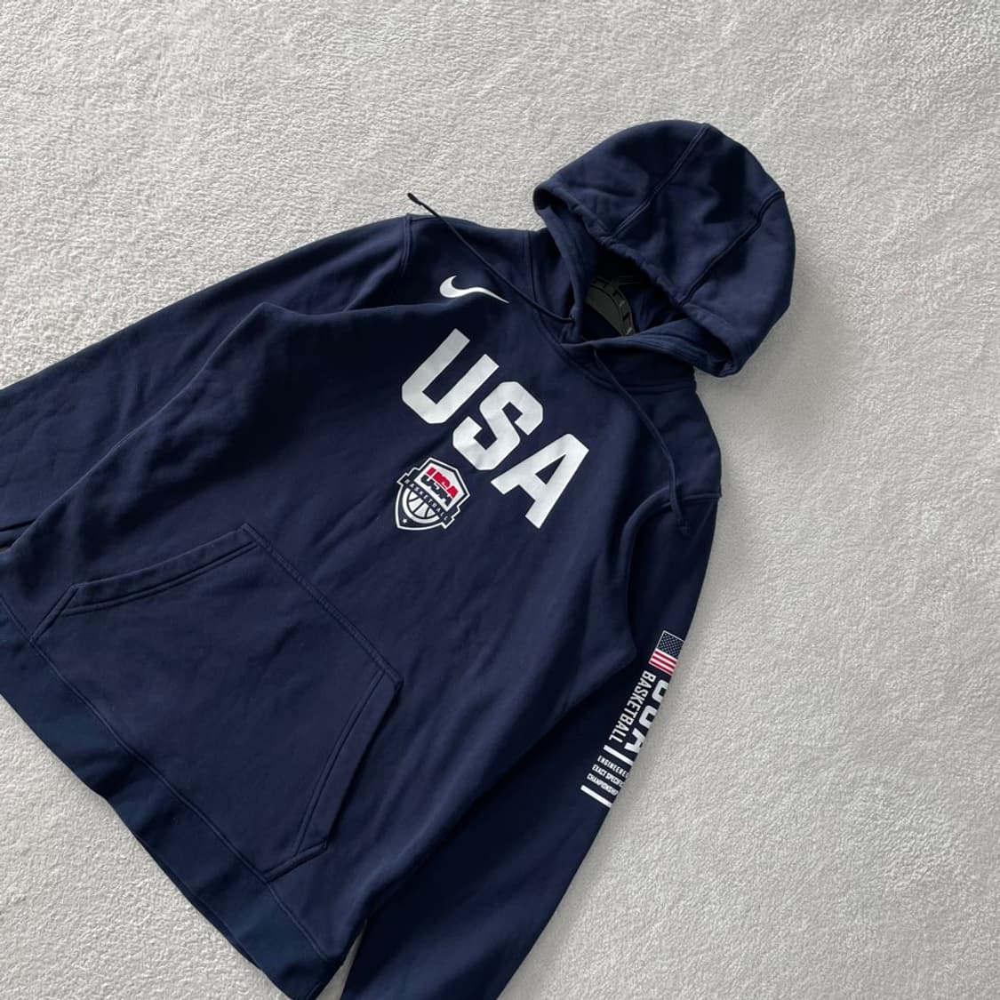 M 나이키 USA 국대 후드티 네이비 95 상품이미지3