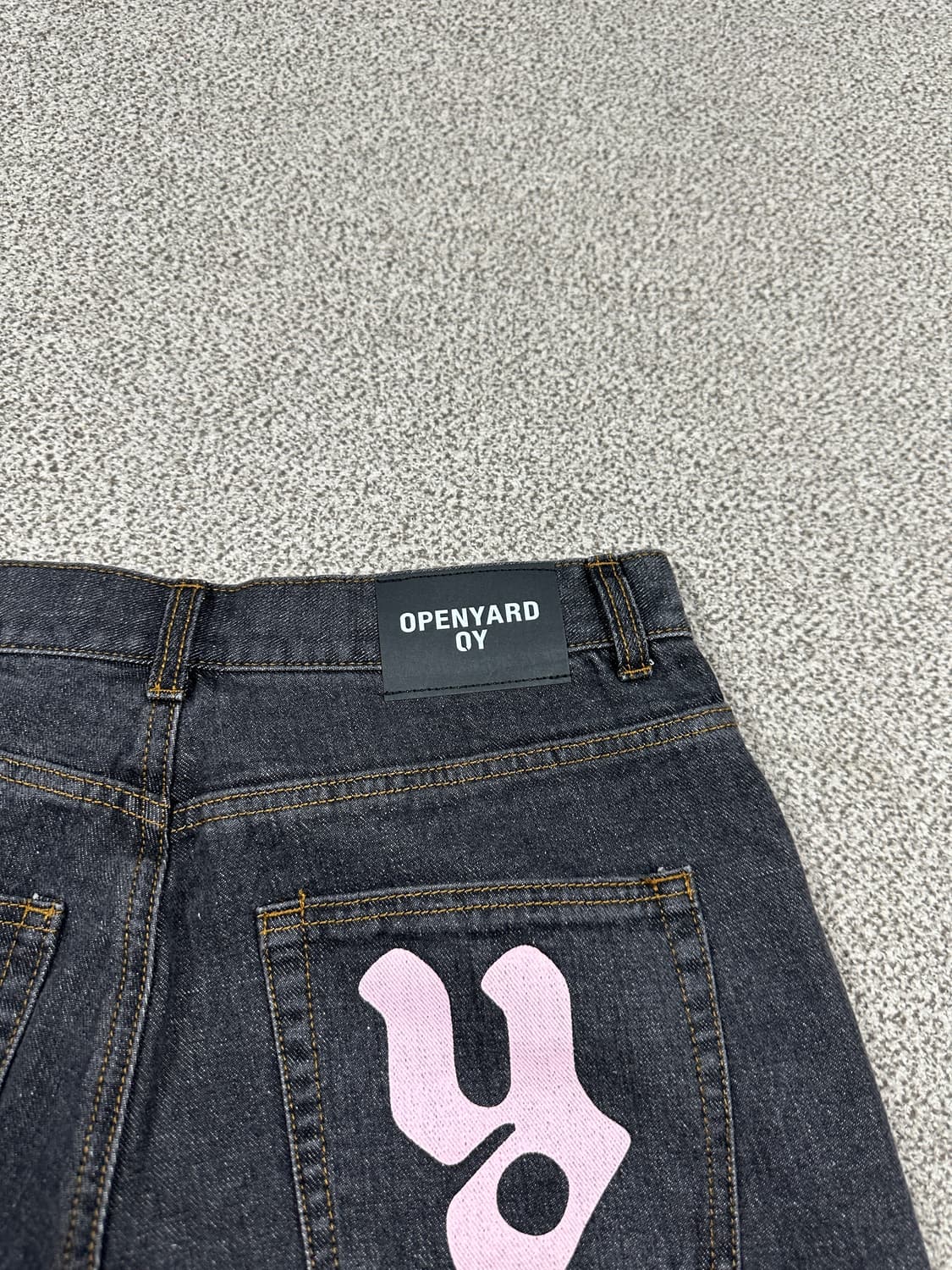 공용 새상품급 OY 에잇포켓 배기데님팬츠 0사이즈 상품이미지4