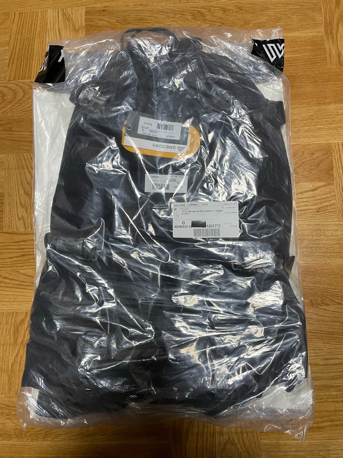 그레고리 데이앤하프 블랙발리스틱 새상품 상품이미지1