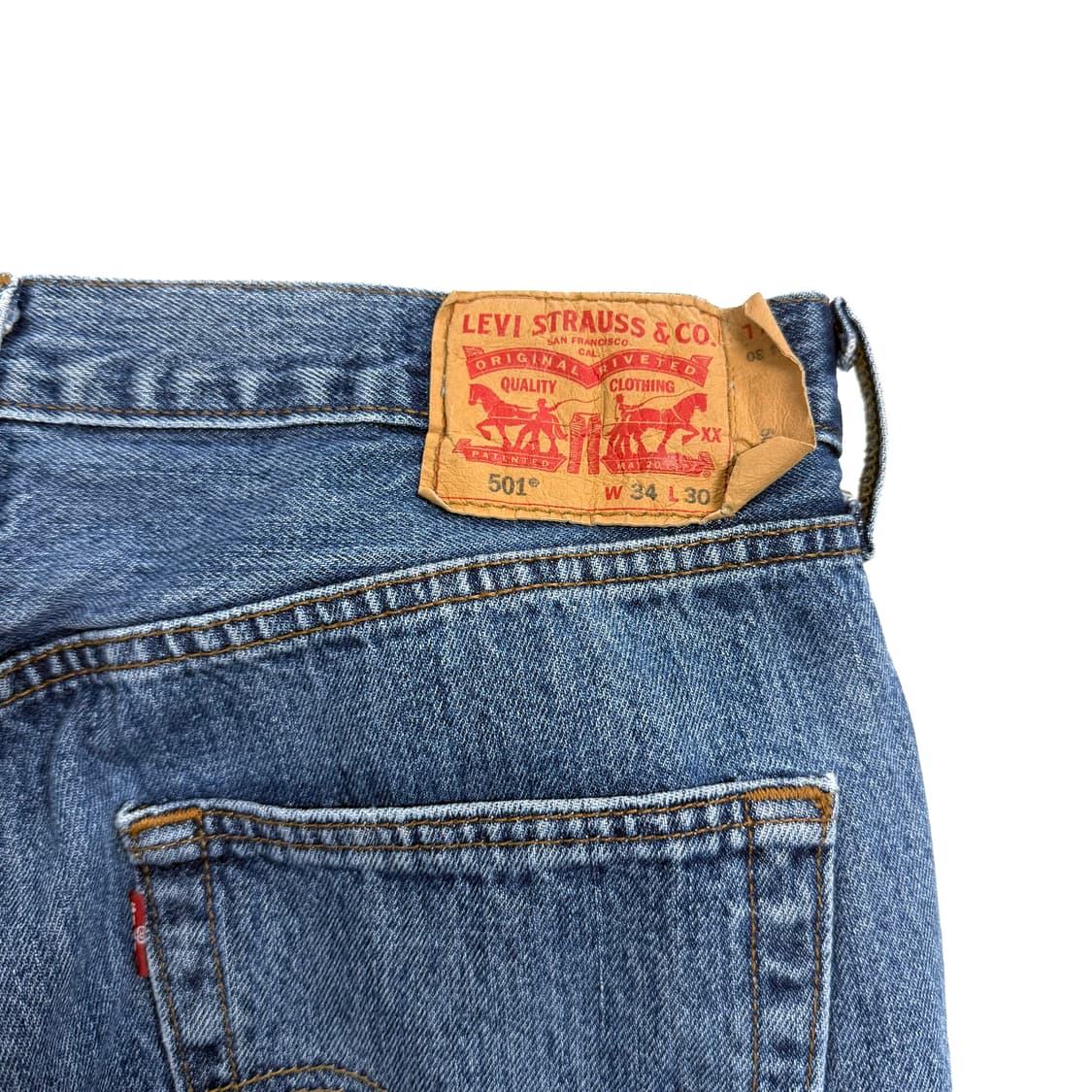 No.09 리바이스 501 데님팬츠 상품이미지4