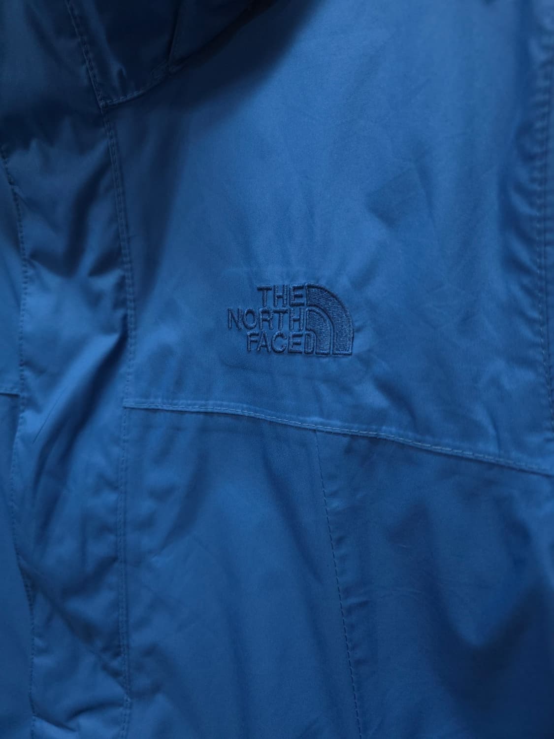 노스페이스 남성 블루 후드 바람막이 (95) 상품이미지3