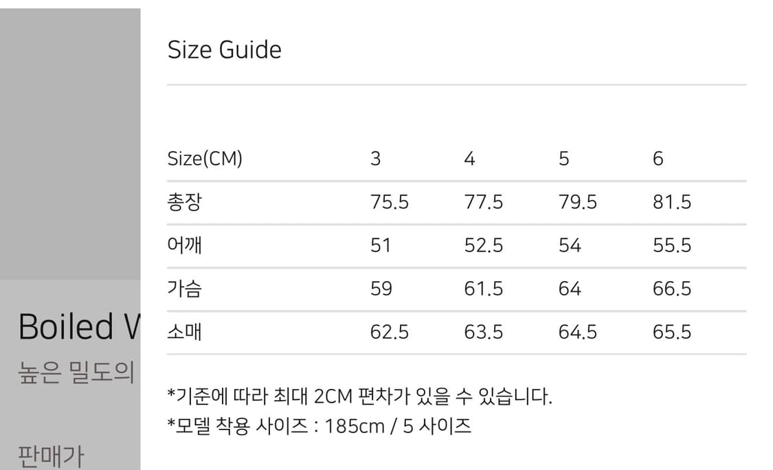 브라운야드 보일드 울 피코트  상품이미지4