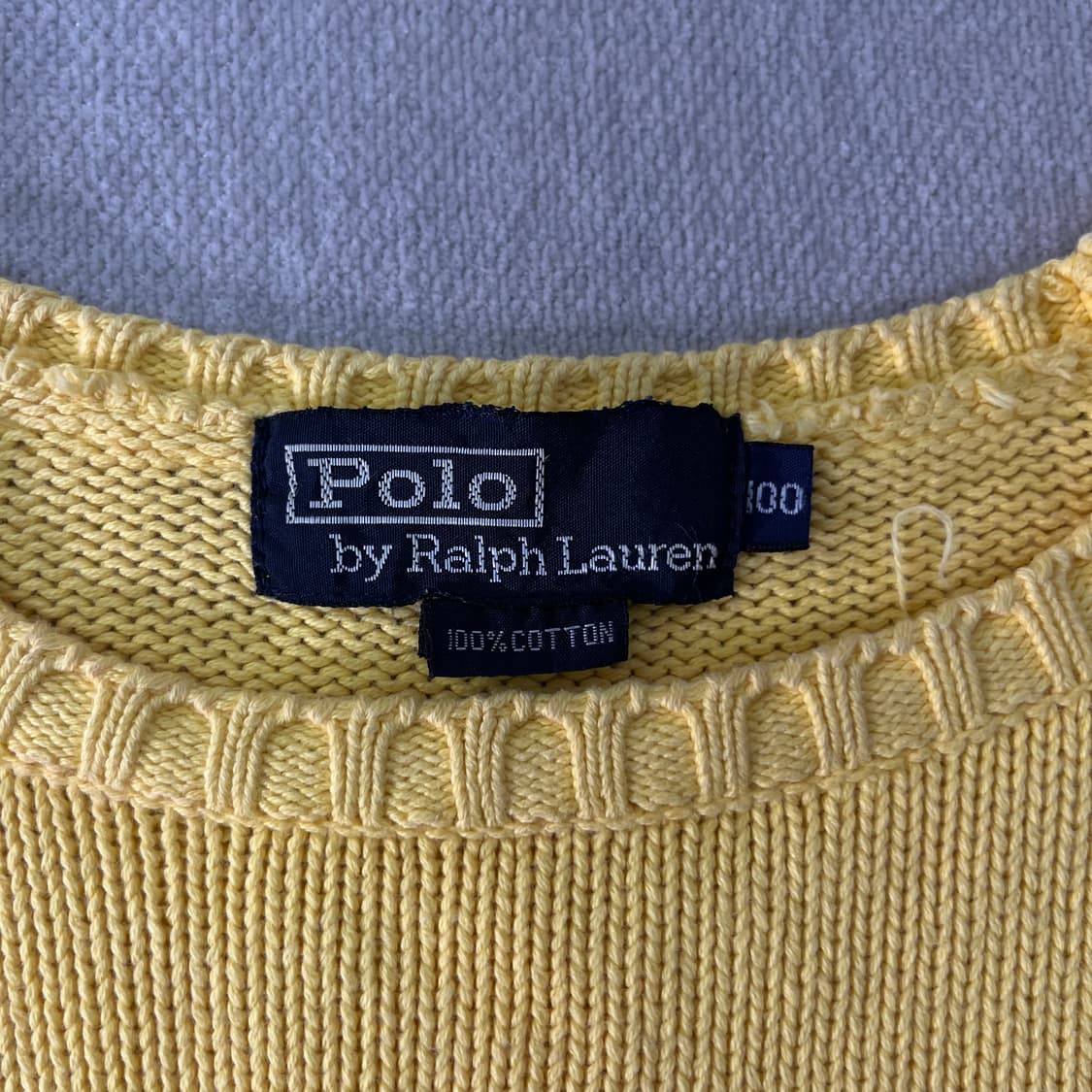 95 폴로랄프로렌 90s 신한인터네쇼날 코튼 니트 상품이미지4