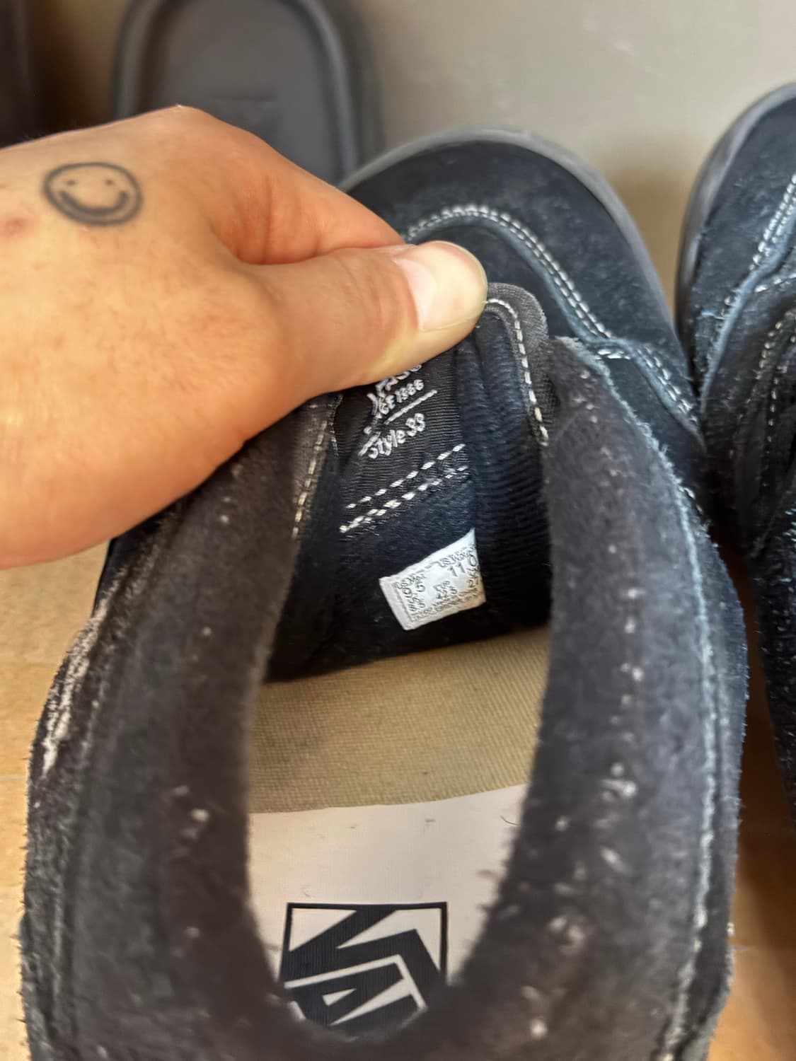 [275]반스 하프 캡 33 DX 블랙 상품이미지5