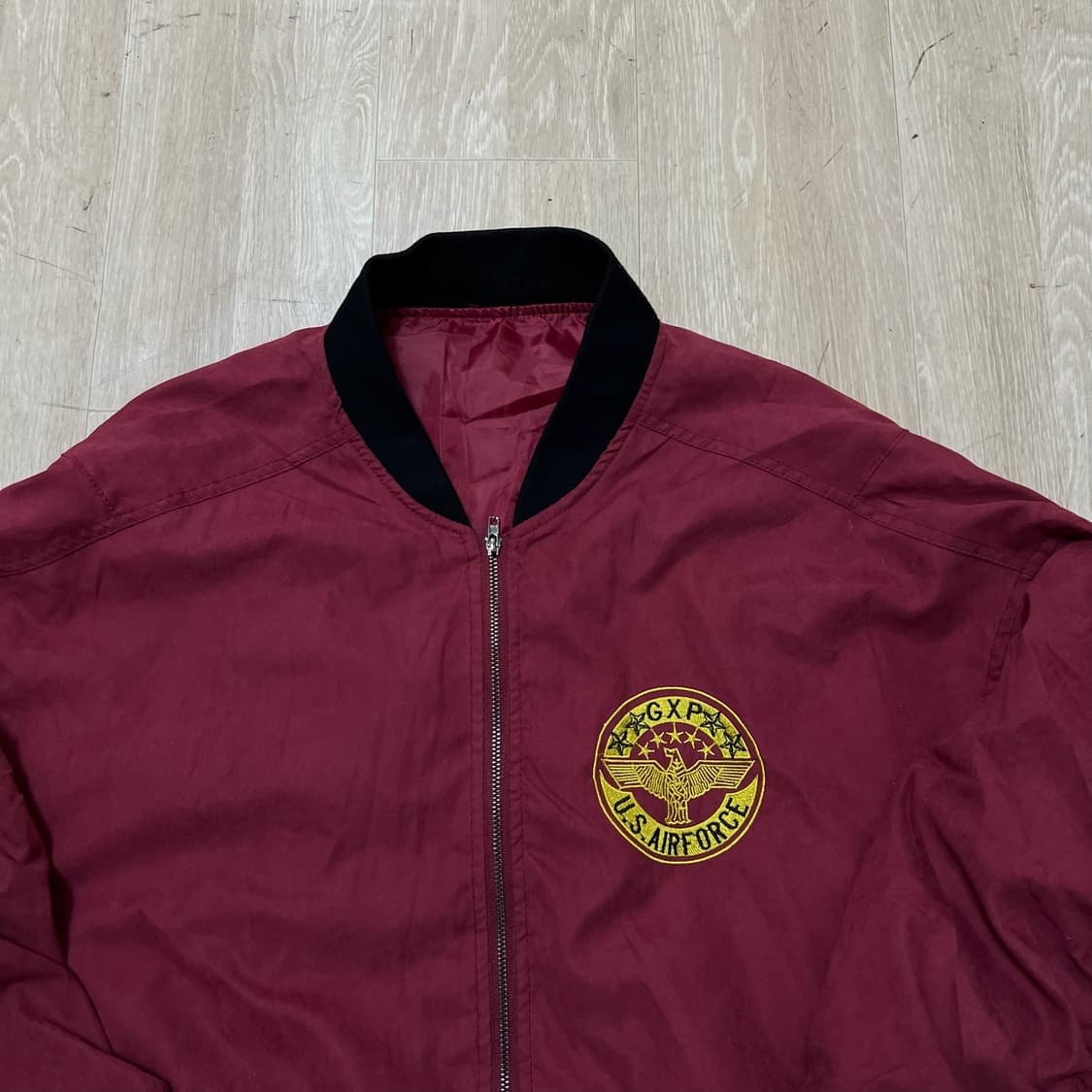 US AIR FORCE 밀리터리 와펜 봄버 MA1 항공점퍼  상품이미지2