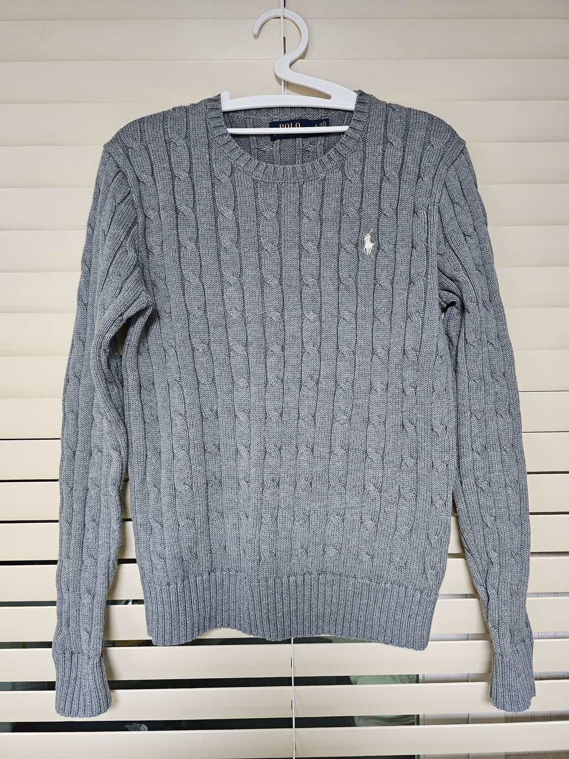 폴로 랄프로렌 꽈배기 케이블 니트 S 상품이미지1