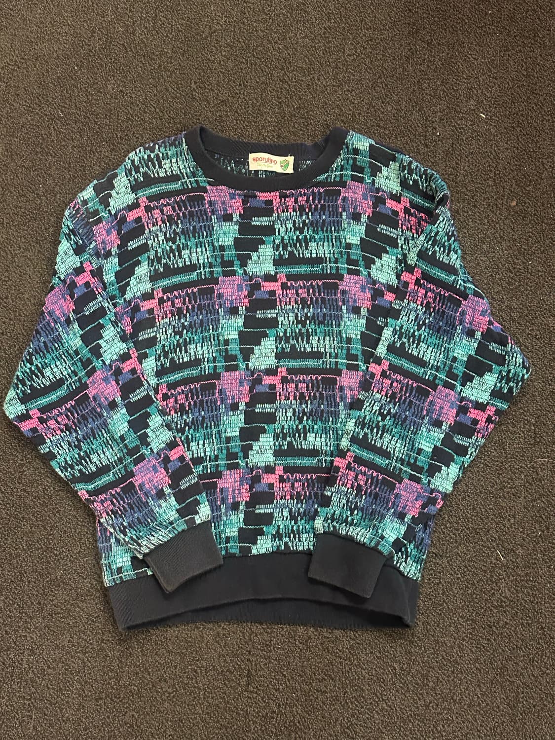 일본 빈티지 Sporutino 스프링 스웨터 팝니다 상품이미지1