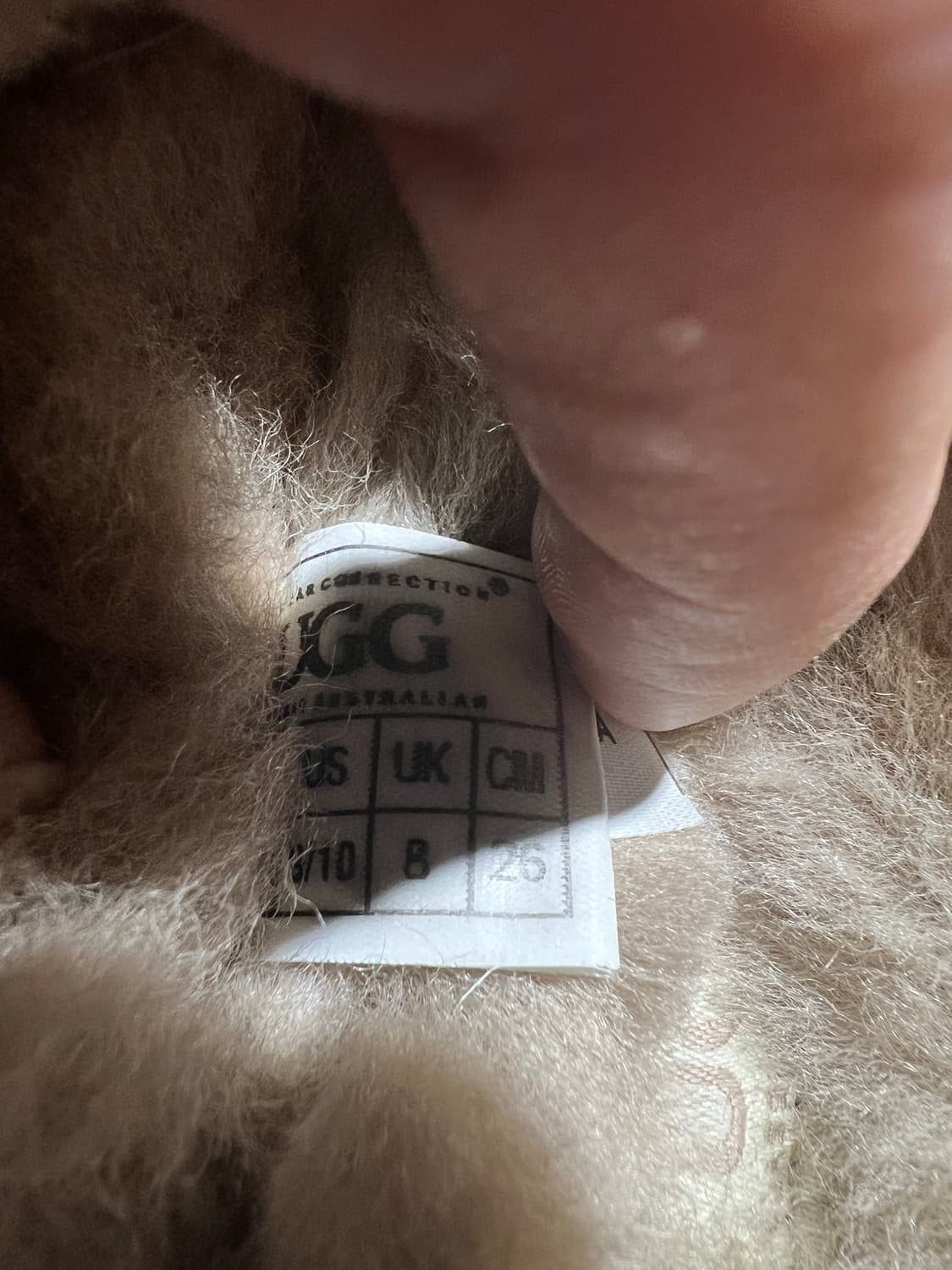 Ugg 슬리퍼 260입니다. 상품이미지4