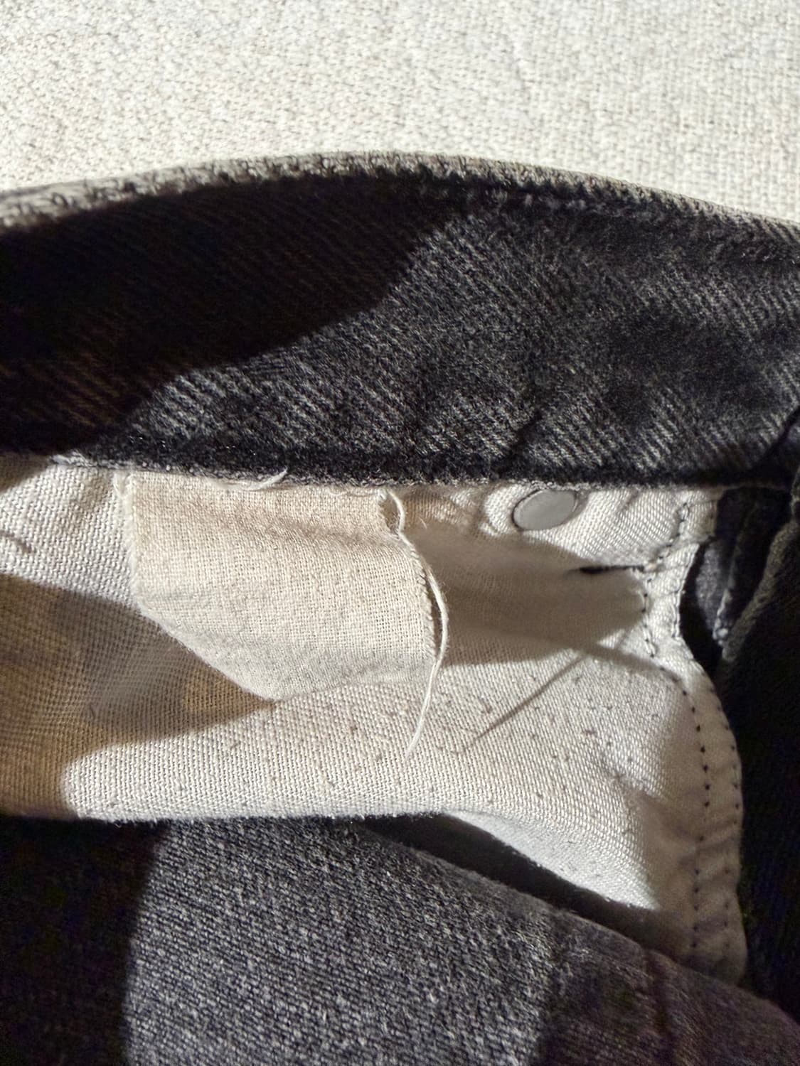 90s OLD GAP Black denim pants 상품이미지8