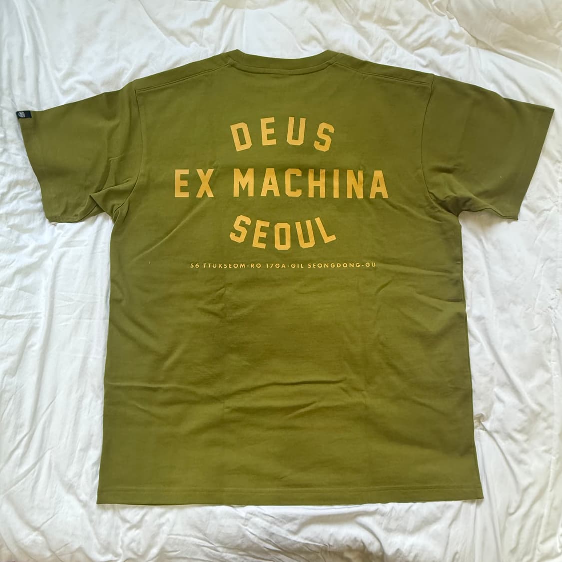 (새상품) 데우스엑스마키나 반팔 티셔츠 상품이미지3