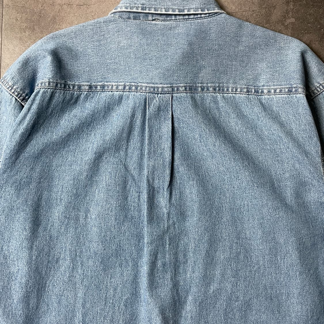 PORT AUTHORITY 빈티지 코튼 데님 셔츠 A00742 상품이미지7