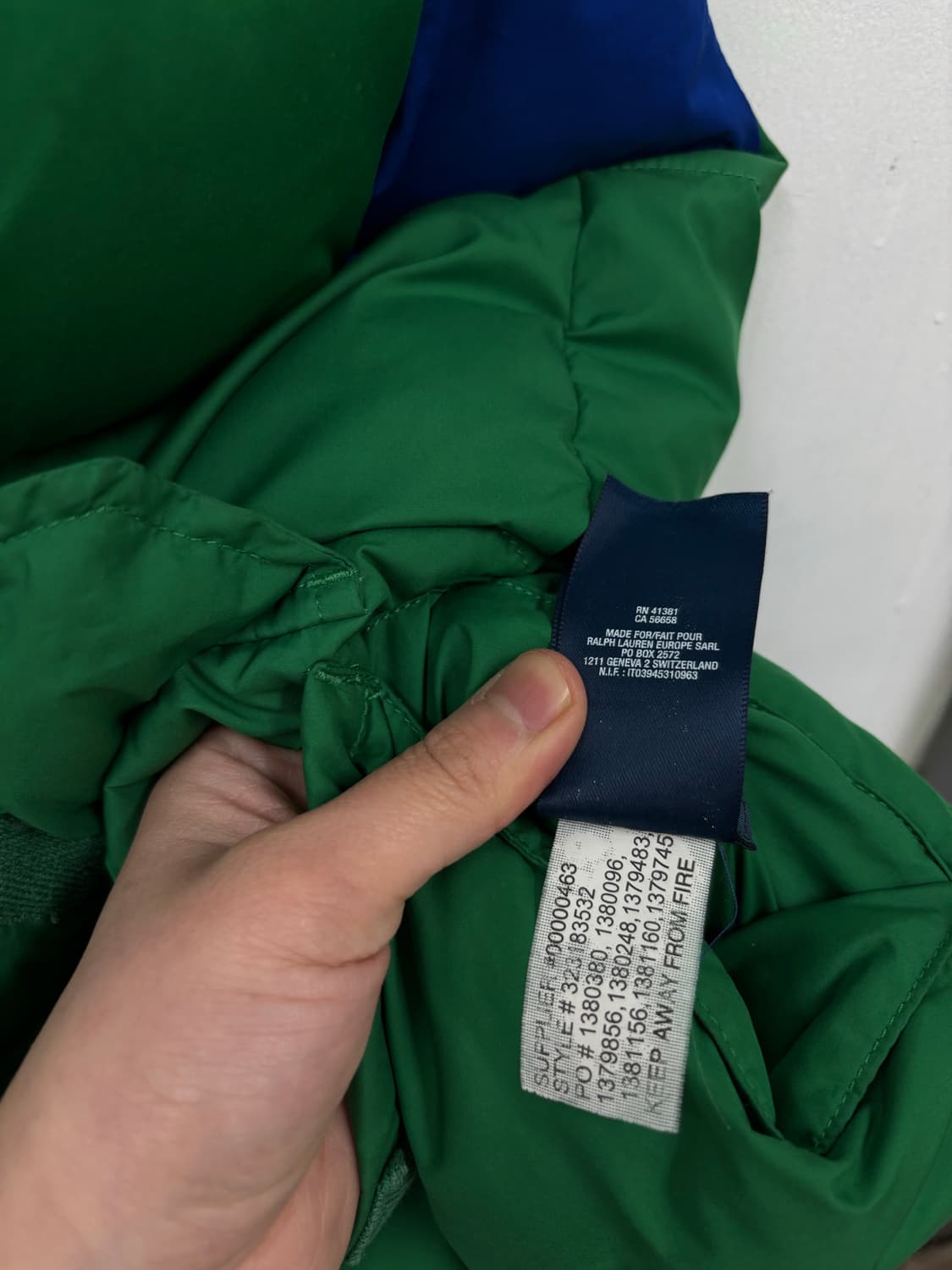 폴로랄프로렌 리버시블 패딩조끼 상품이미지6