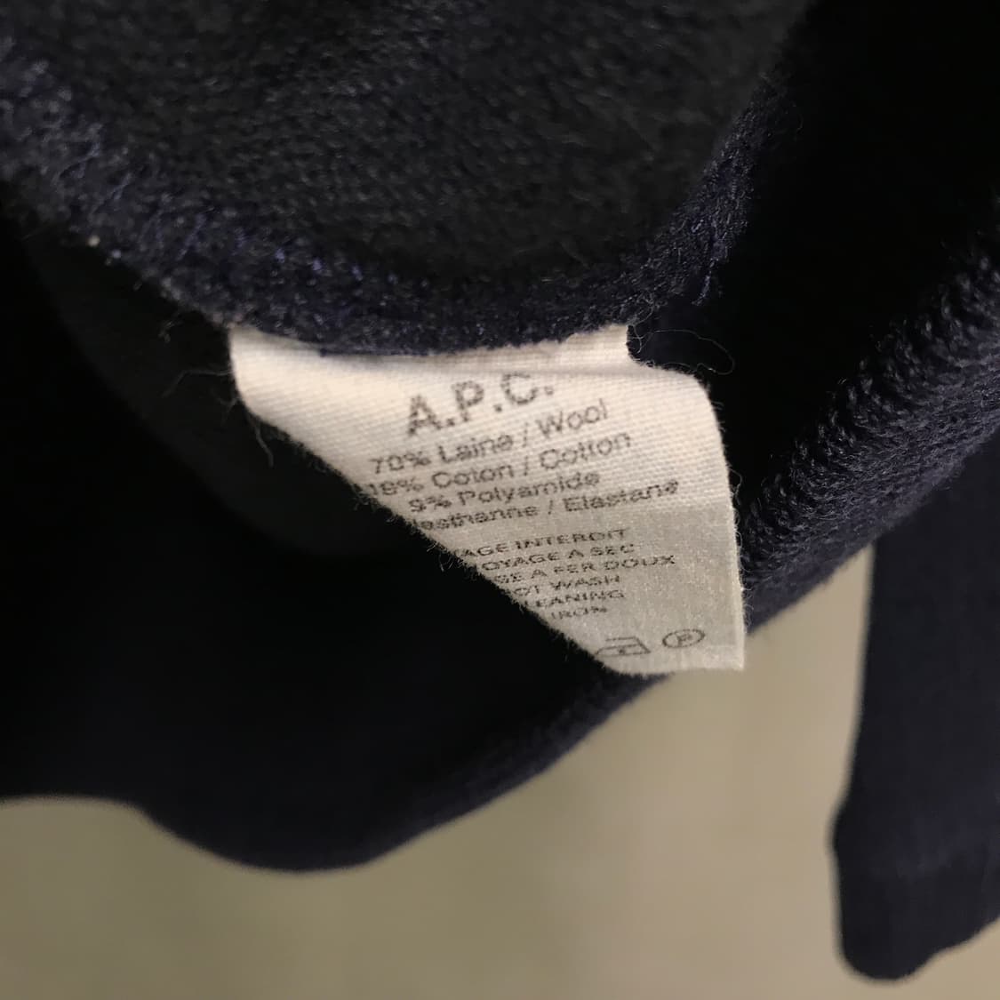 APC 아페쎄 카라 니트 M(W) 상품이미지6