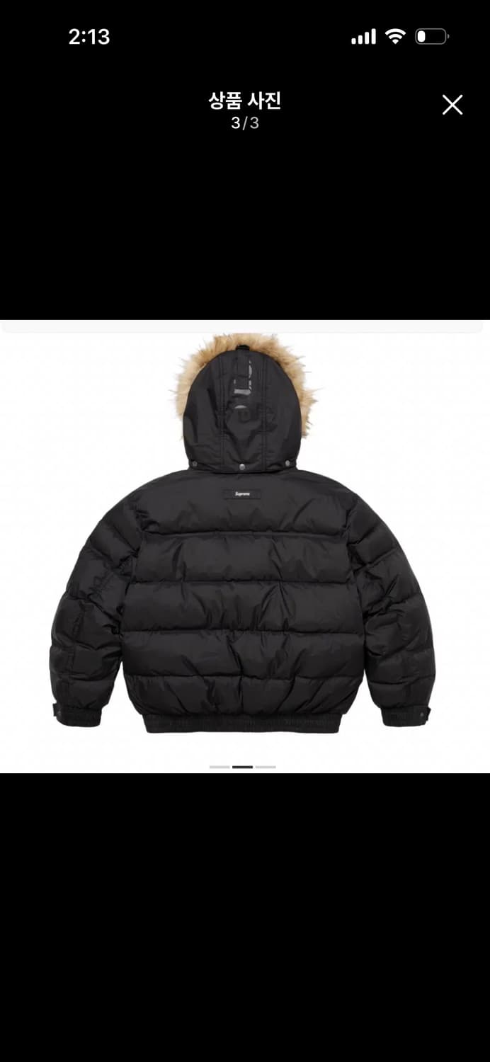 25FW 슈프림 페이스마스크 700-필 다운 퍼퍼 자켓 상품이미지3