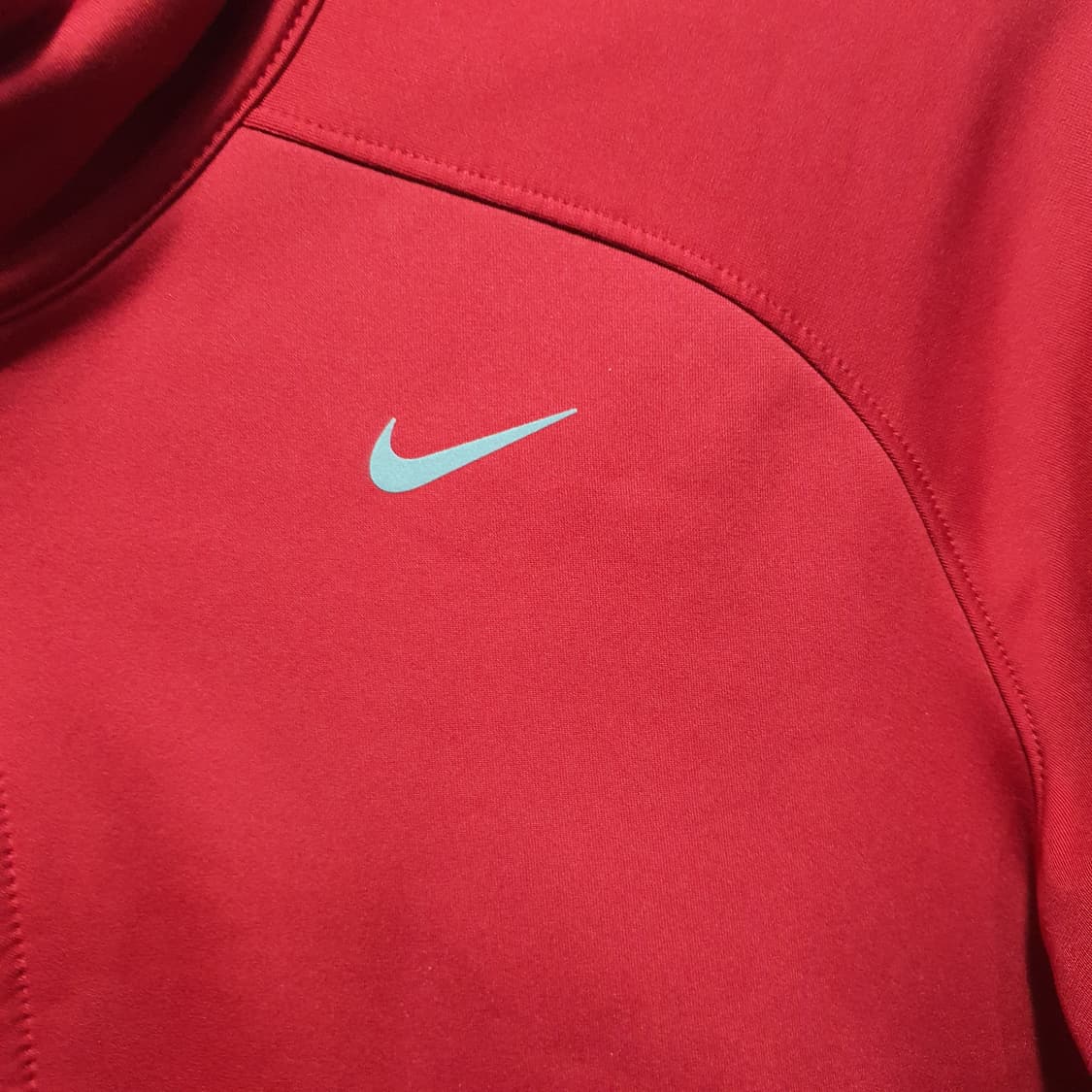 나이키 스우시 드라이핏 레드 져지 집업  상품이미지4