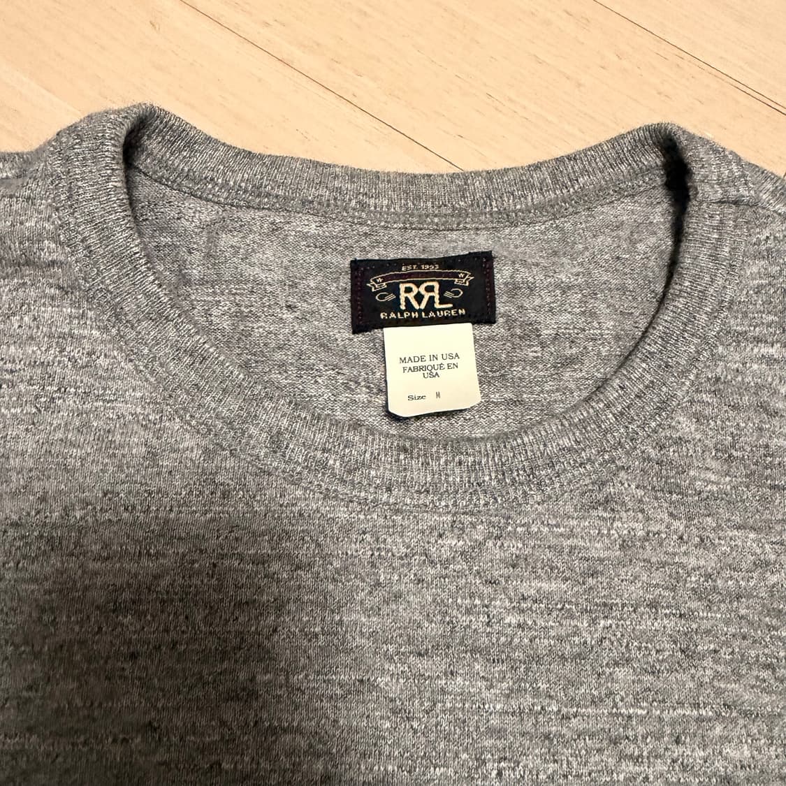RRL 투팩 티셔츠 그레이 M 상품이미지2