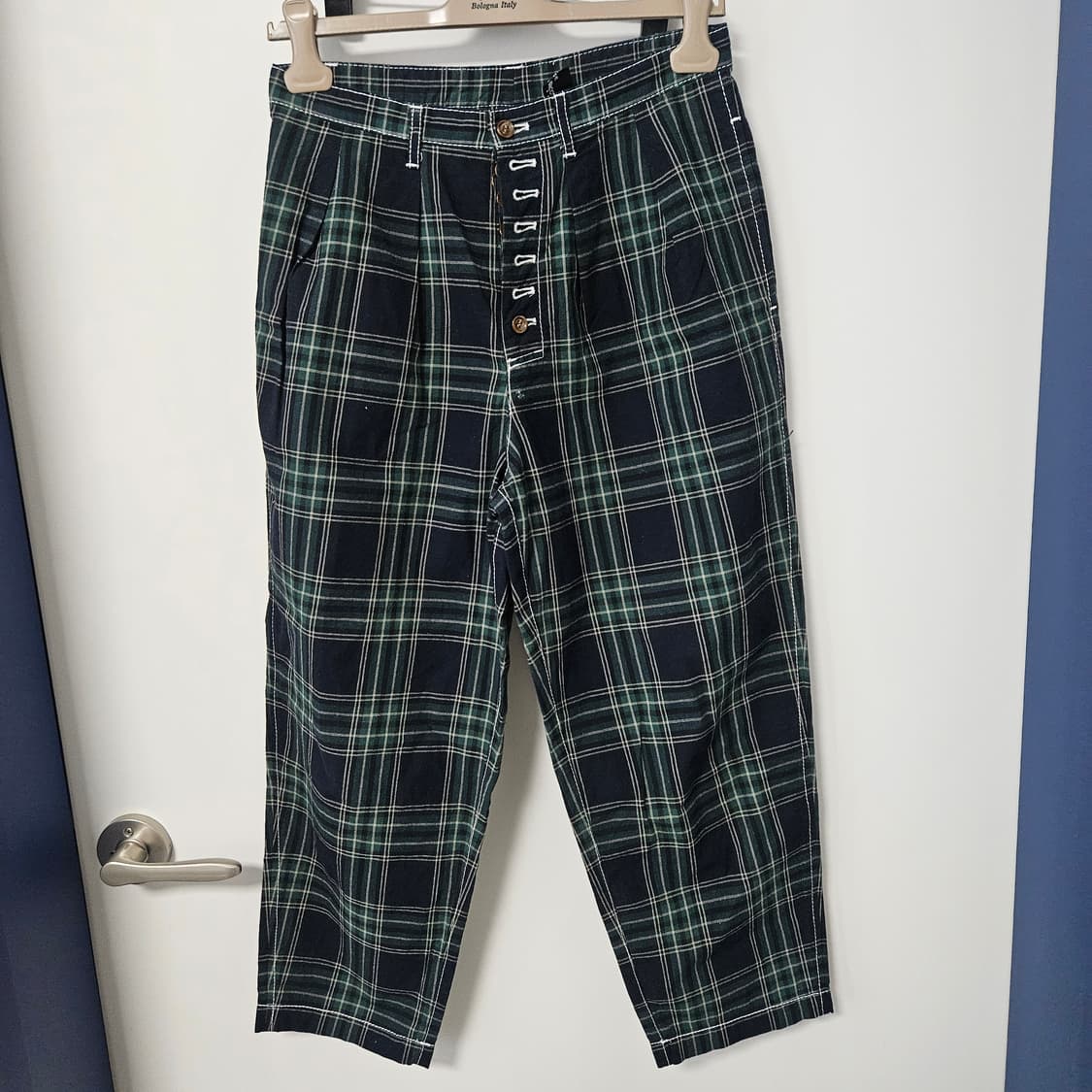 꼼데가르송 체크바지 m 상품이미지1