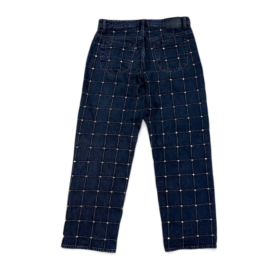 슈프림 스터디드 심 루즈 핏 진 블랙 32 상품이미지2