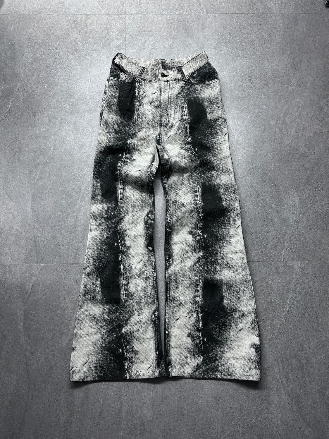 00‘s 파이톤 부츠컷 팬츠 상품이미지1