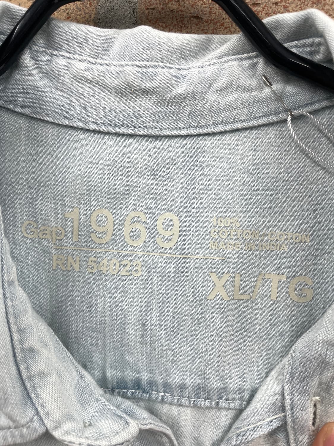 GAP 연청 데님 셔츠 상품이미지8