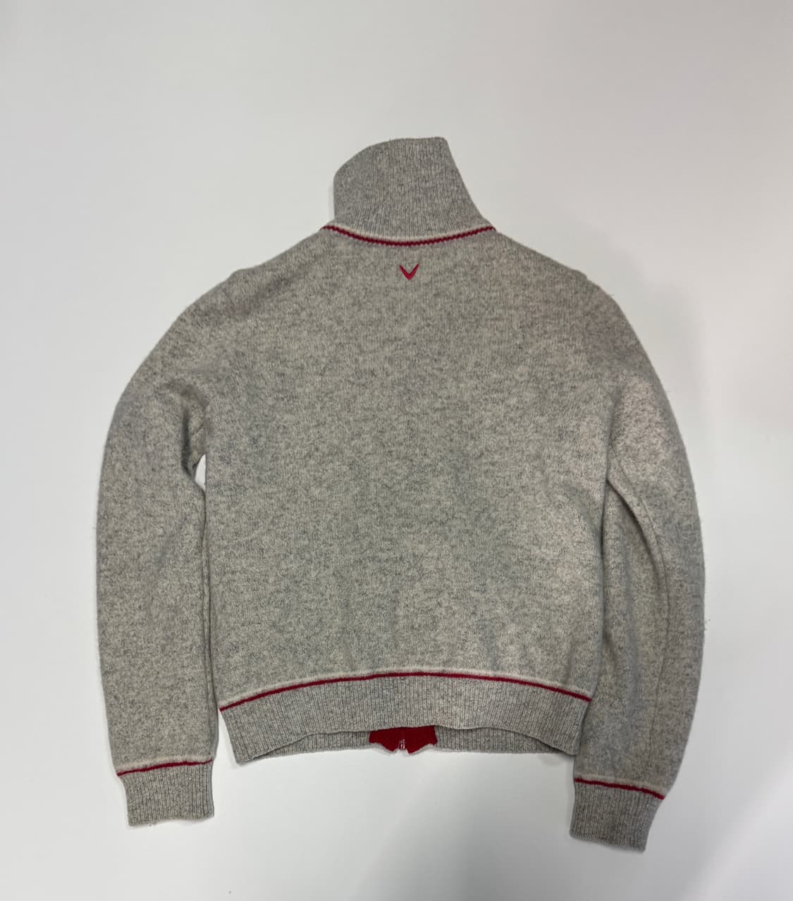 정품 여성 캘러웨이 골프 울 방풍 니트 집업 s 상품이미지2