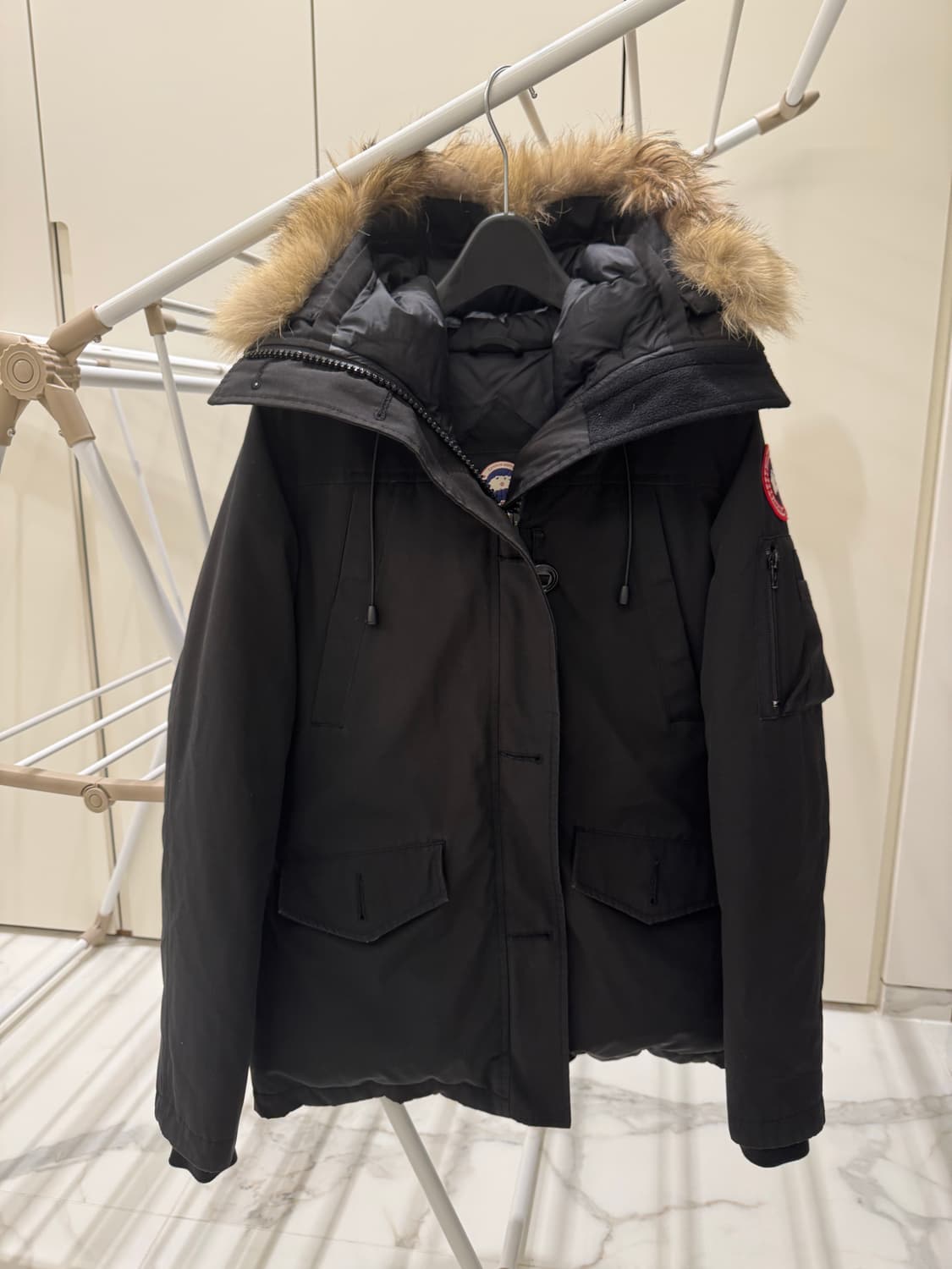 캐나다구스 블랙 패딩 S 상품이미지1