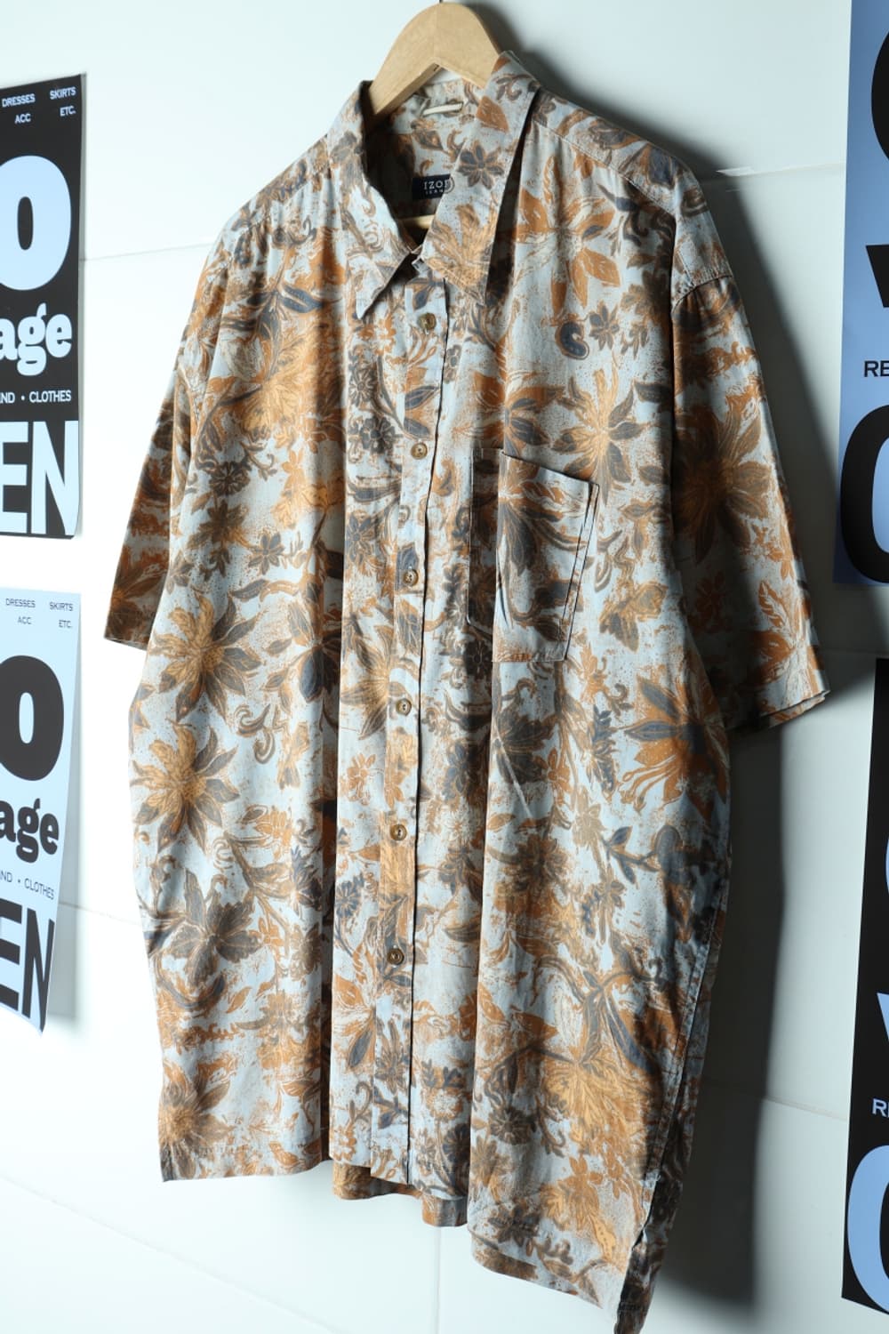 (2XL-3XL) 브랜드빈티지 반팔셔츠 남방 USA 하와이안-H33117 상품이미지1